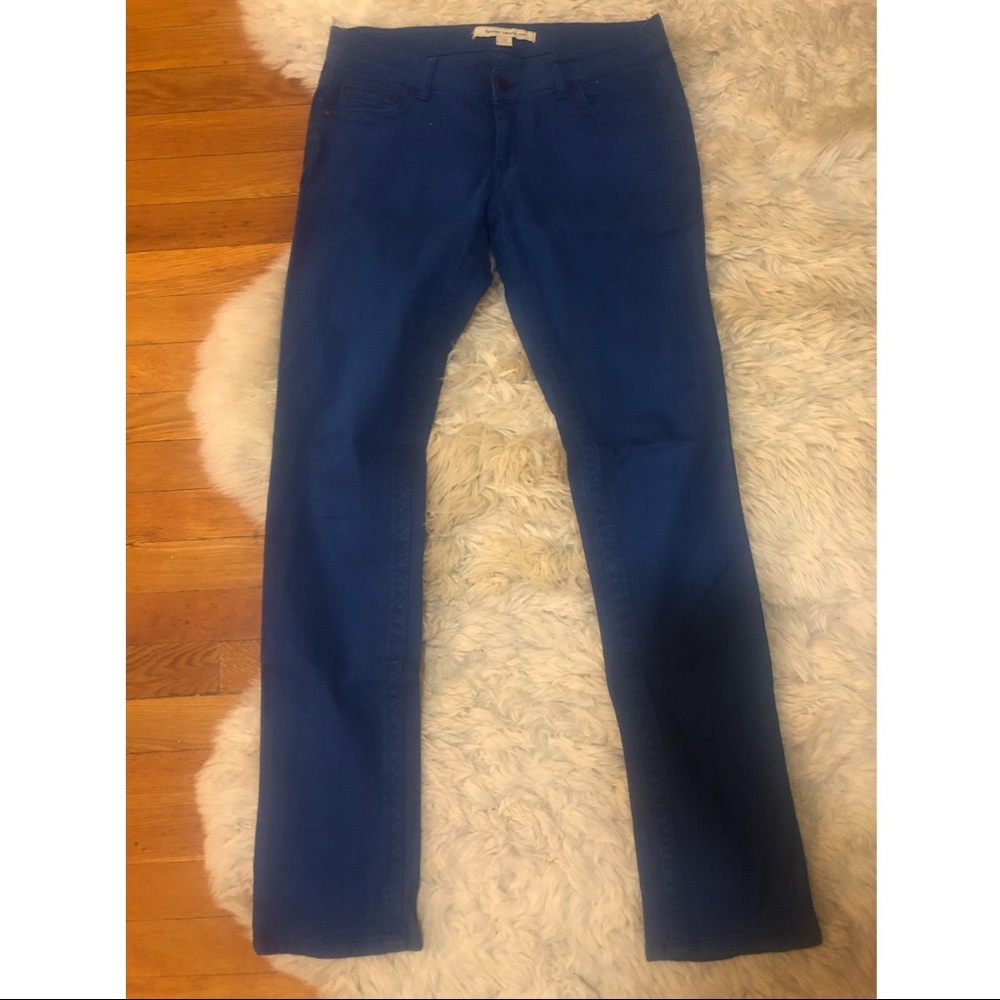 Forever 21 28 blue jeans skinny straight leg